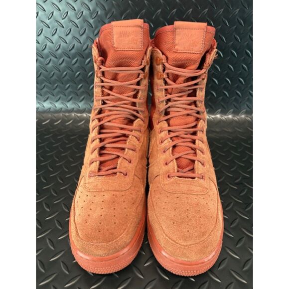 Nike SF Air Force 1 High Military Dusty Peach 854024-204 Mens sneakers size 10 - Picture 5 of 9
